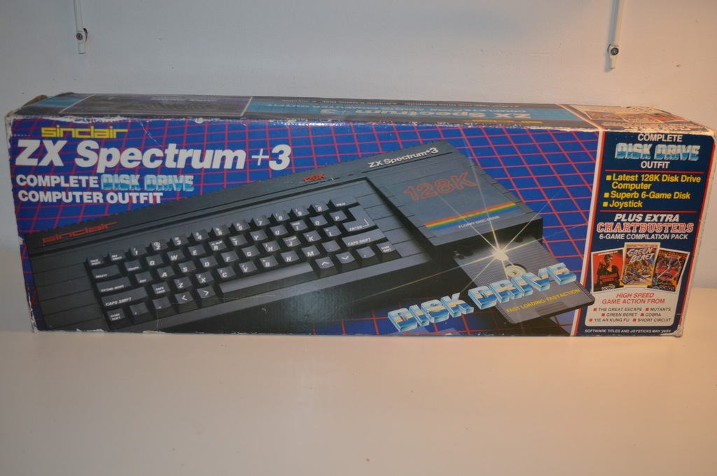 ZX Spectrum +3 box - 7122074679 - oficjalne archiwum Allegro