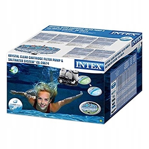 INTEX CG28674 POMPA BASENOWA SZARA