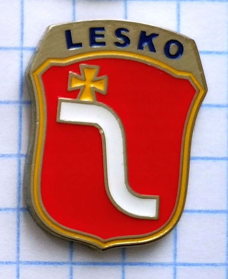 Odznak Herb Lesko heraldyka