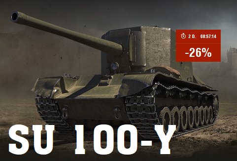 Czołg SU-100Y WOT WORLD OF TANKS