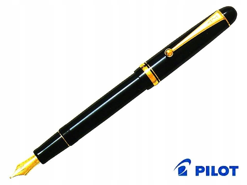 Pióro PILOT CUSTOM 74 GT Black Fine 14k