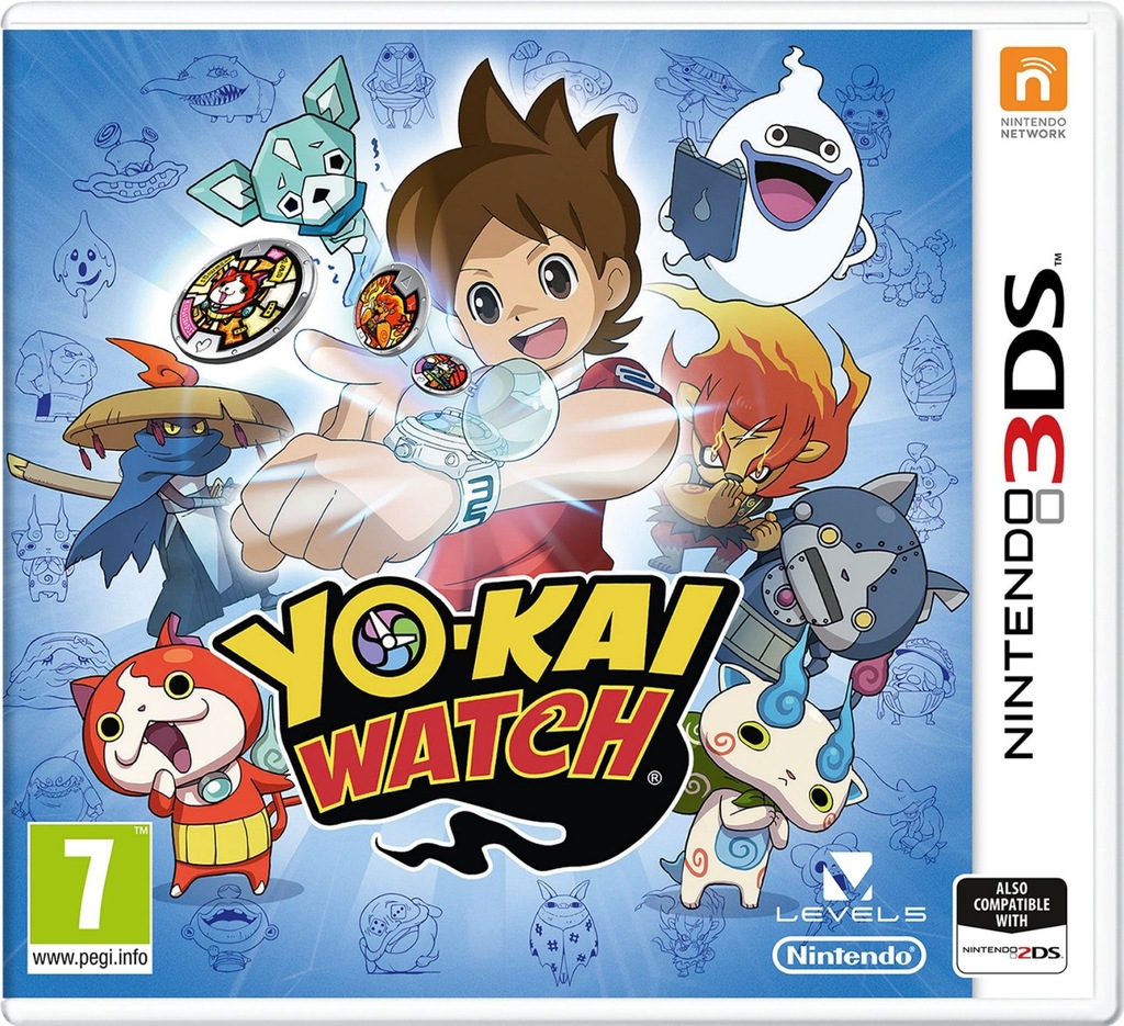 Yo-Kai Watch Nintendo 3DS Nowa folia