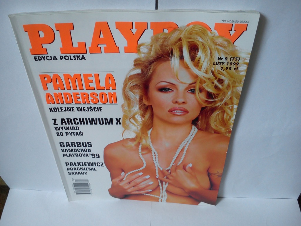 PLAYBOY 2(75)1999 PAMELA ANDERSON NAGO !!!!!!!!!!! - 7031346399 - oficjalne  archiwum Allegro