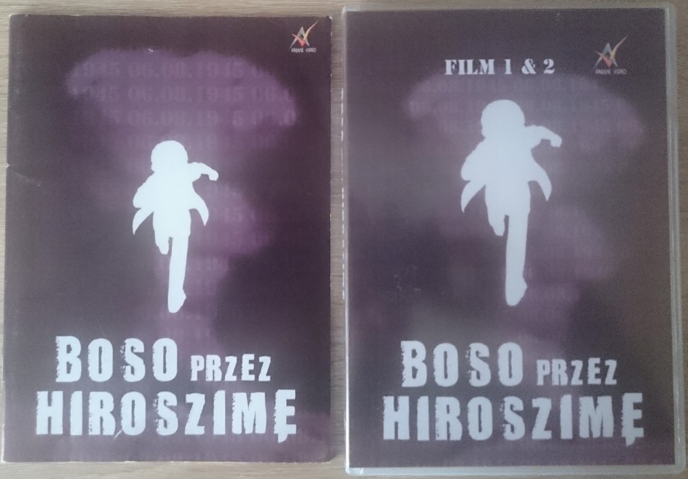 Anime Boso przez Hiroszimę 2 Filmy DVD PL komplet