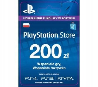 PlayStation Network 200 zł [kod] Ps Store