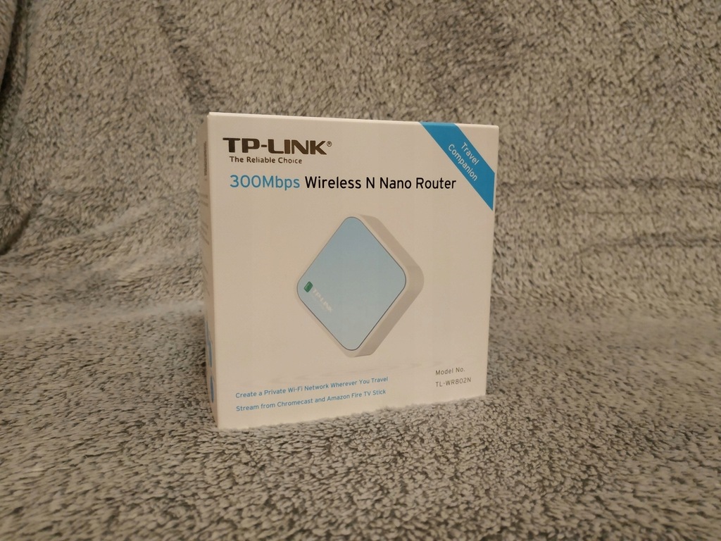 Nano router TP-Link TL-WR802N Nieużywany