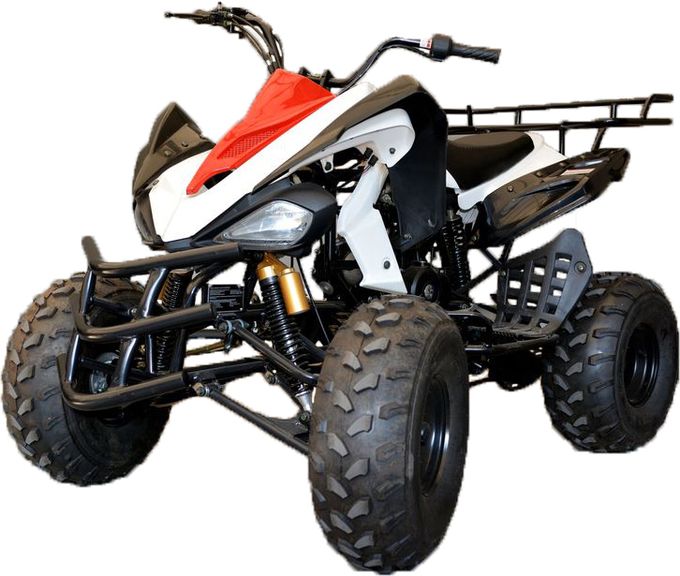 QUAD 125 BIG CARBON DUŻE KOŁA PÓŁAUTOMAT GRATISY