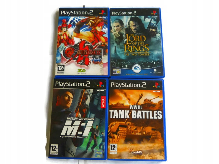 Zestaw Gier Ps2 4 Gry Kolekcja Mix Playstation 2 7680500439 Oficjalne Archiwum Allegro