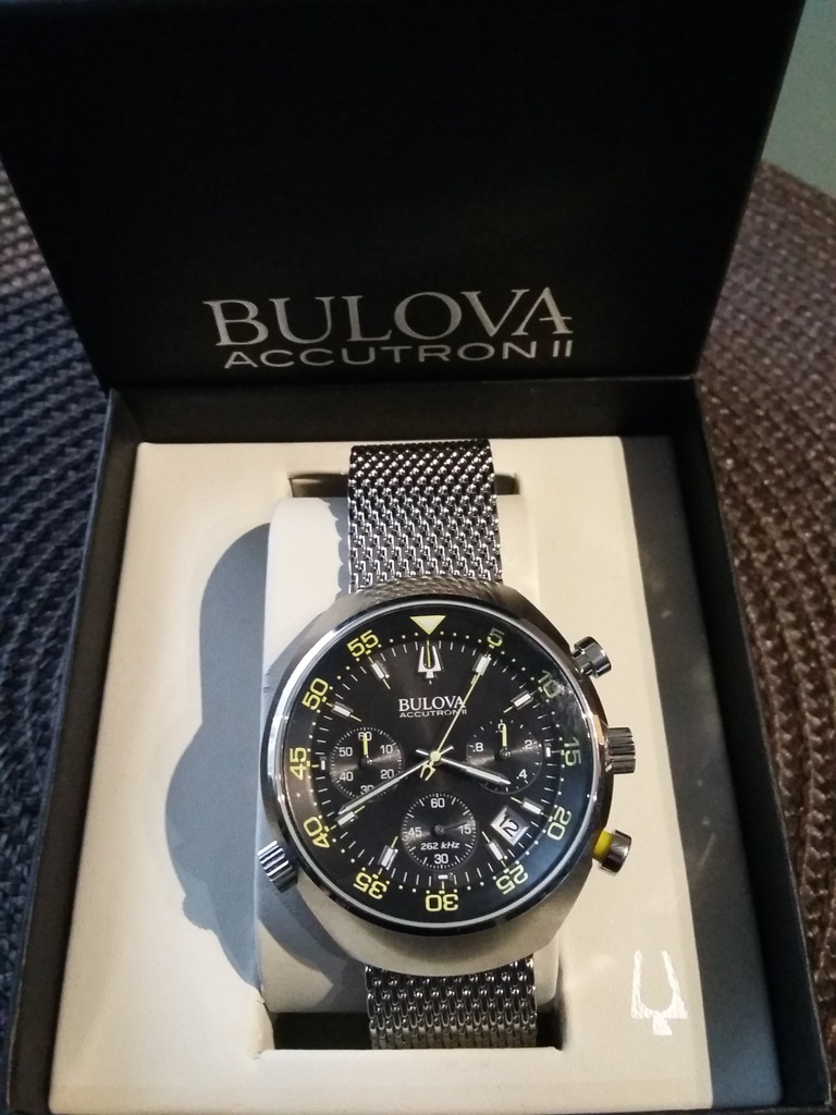 Bulova accutron shop ii lobster chronograph