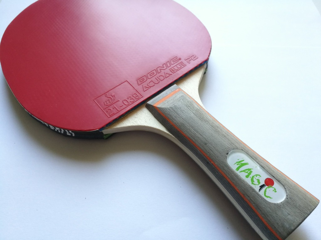 RAKIETKA DONIC ACUDA BLUE P2, ANDRO RASANT GRIP!!
