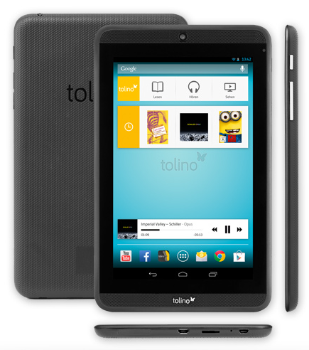 TABLET TOLINO Tab 7 4x1,6Ghz 16GB HDMI GPS -49%
