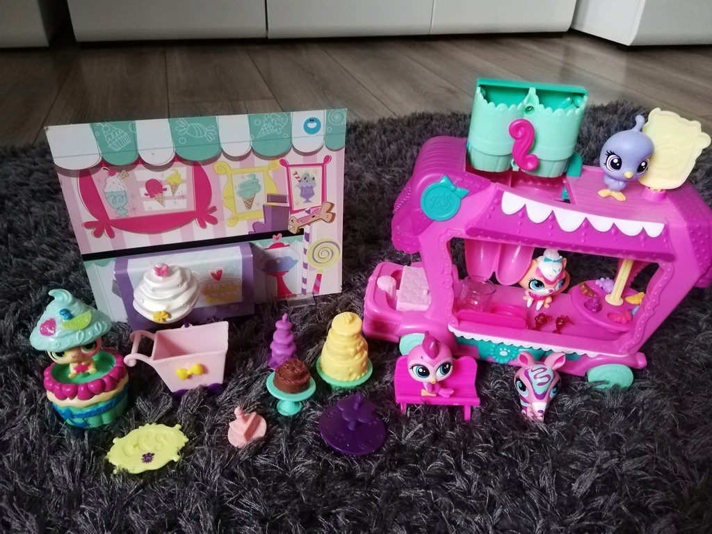 Littlest Pet Shop Lodziarnia - 2 zestawy
