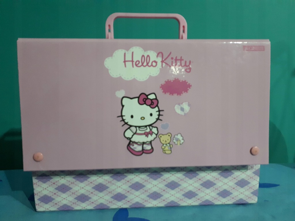 Teczka Z Raczka Na Rysunki Prace Hello Kitty 7574473847