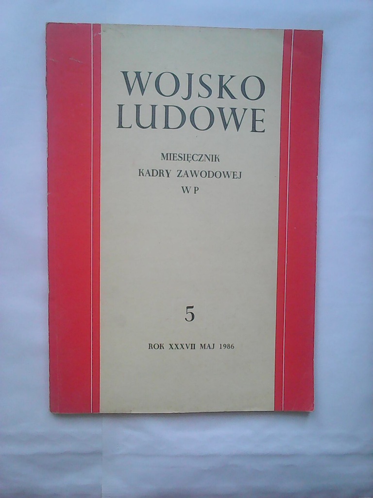 Wojsko Ludowe 1986, nr 5