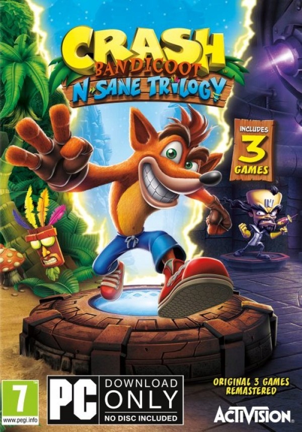 Crash Bandicoot N Sane Trilogy na PC