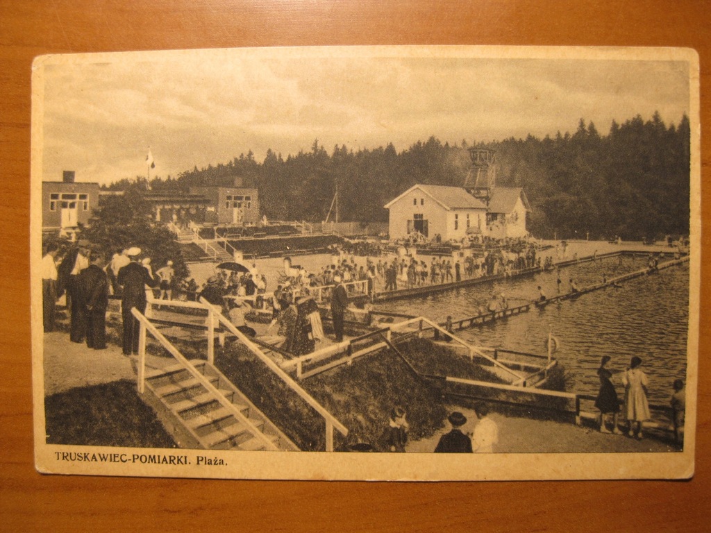 TRUSKAWIEC k/ DROHOBYCZ LWÓW Ukraina przed 1939 r