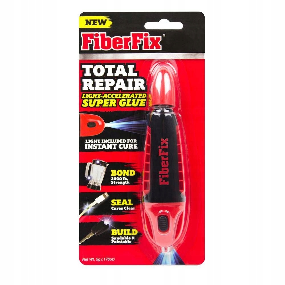 FIBERFIX KLEJ UTWARDZANY ŚWIATŁEM UV TOTAL REPAIR