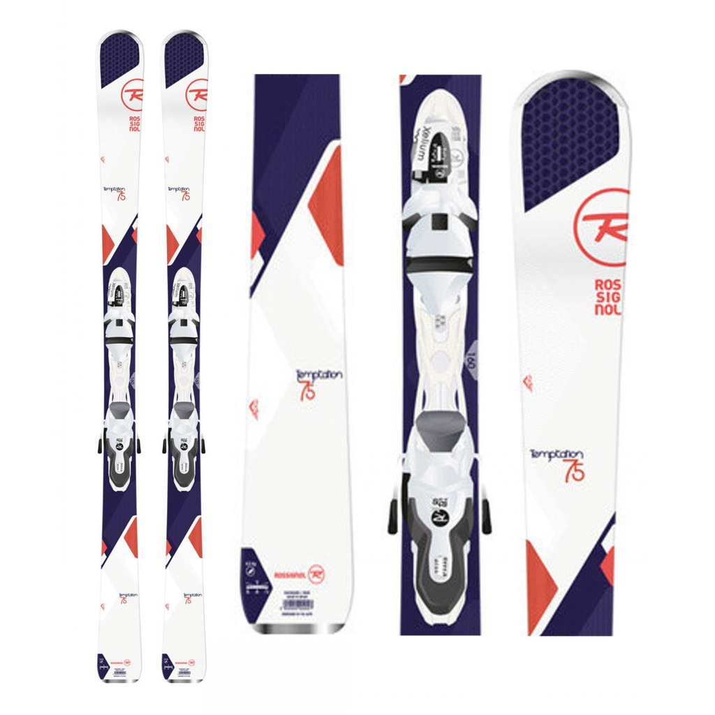 NARTY ROSSIGNOL TEMPTATION 75 160CM + XELIUM