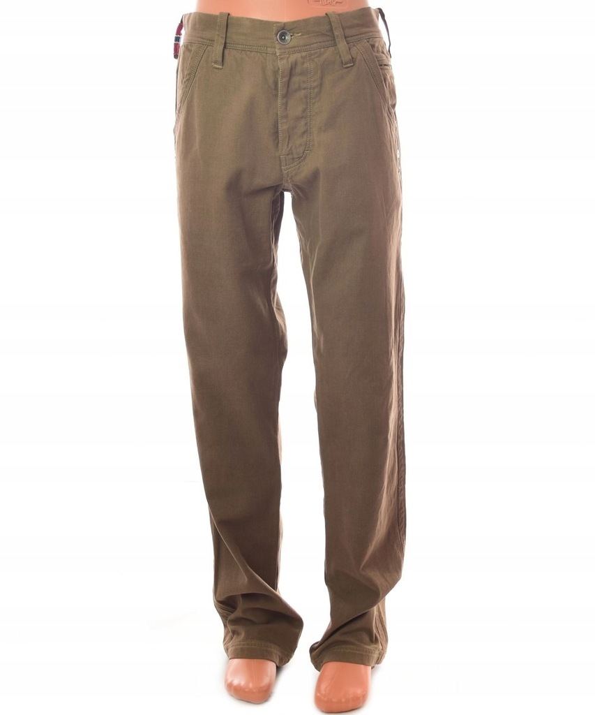 NAPAPIJRI SPODNIE MĘSKIE CASUAL TAPERED ~ M/L
