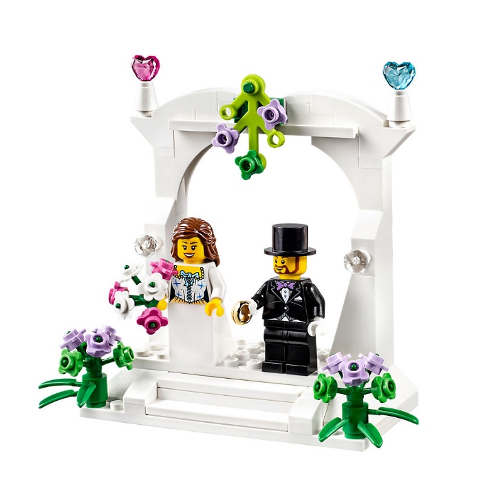 LEGO 40165 zestaw ślubny młoda para upominkowy