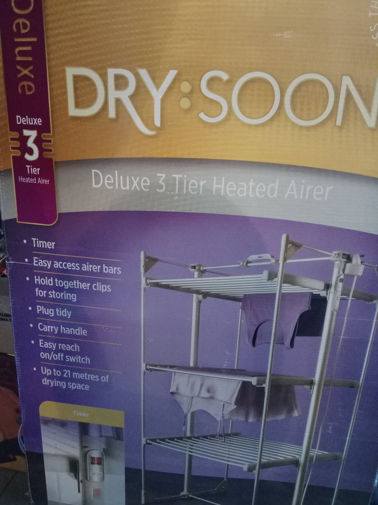 Dry soon deluxe online 3 tier