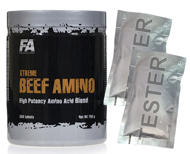 FA XTREME BEEF AMINO 600 TAB AMINOWKASY WYPRZEDAŻ