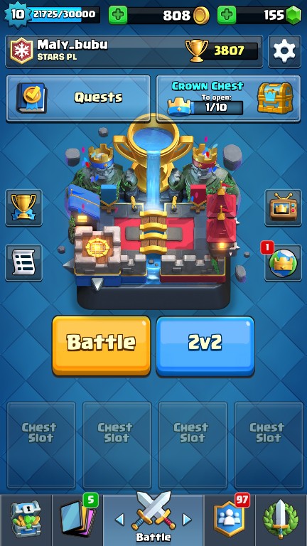 KONTO CLASH ROYALE 12 ARENA WSZYSTKIE LEGENDY