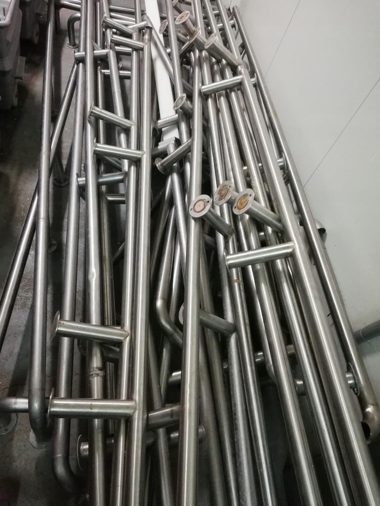 Odboje rurowe stal kwasowa INOX