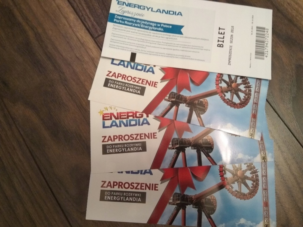 ENERGYLANDIA BILETY za połowę ceny, pilne
