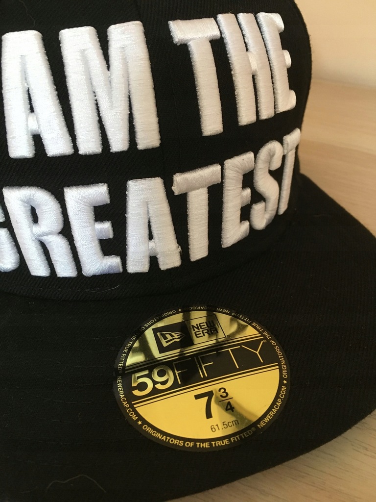 I AM THE GREATEST New Era Full Cap 7 3/4 61,5 cm