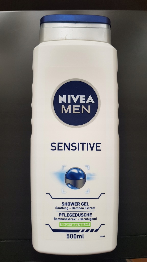 Nivea Men Sensitive żel pod prysznic, 500 ml.