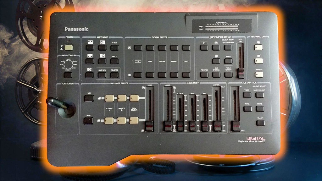 Panasonic デジタルAVミキサー WJ-AVE5 Panasonic WJ-AVE5 video mixer - YouTube