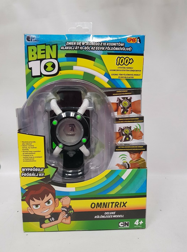 ZEGAREK BEN 10 OMNITRIX DELUXE - 7289603806 - Oficjalne Archiwum Allegro