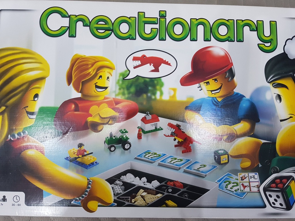 LEGO Creationary 3844 Gra planszowa JAK NOWA