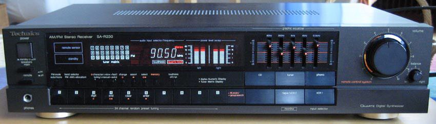 AMPLITUNER TECHNICS SA-R230 + Głośniki Hitachi
