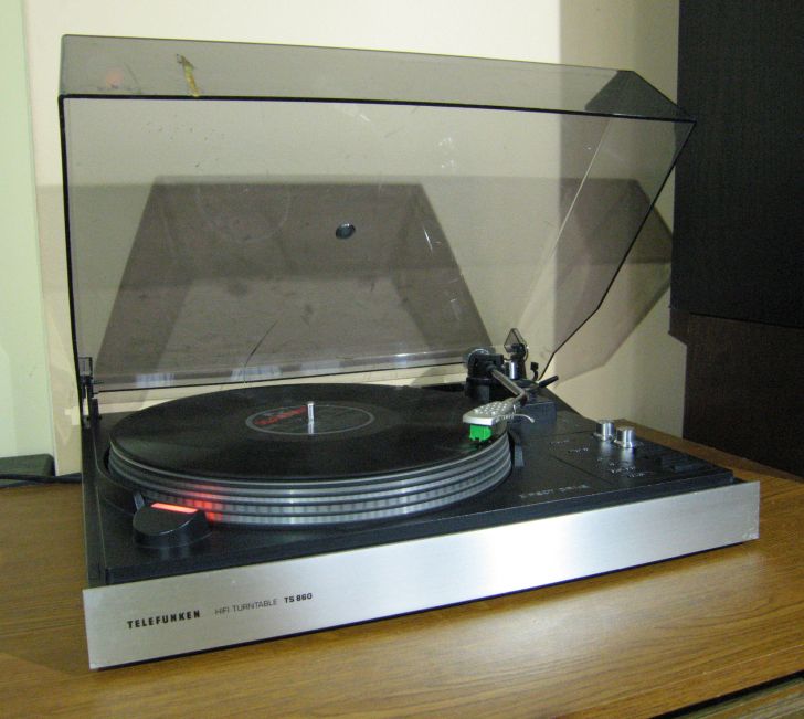 TELEFUNKEN TS860 ŚWIETNY GRAMOFON DIRECT DRIVE 7685608802