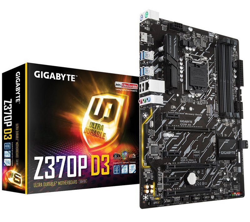 Gigabyte z370p d3 обзор