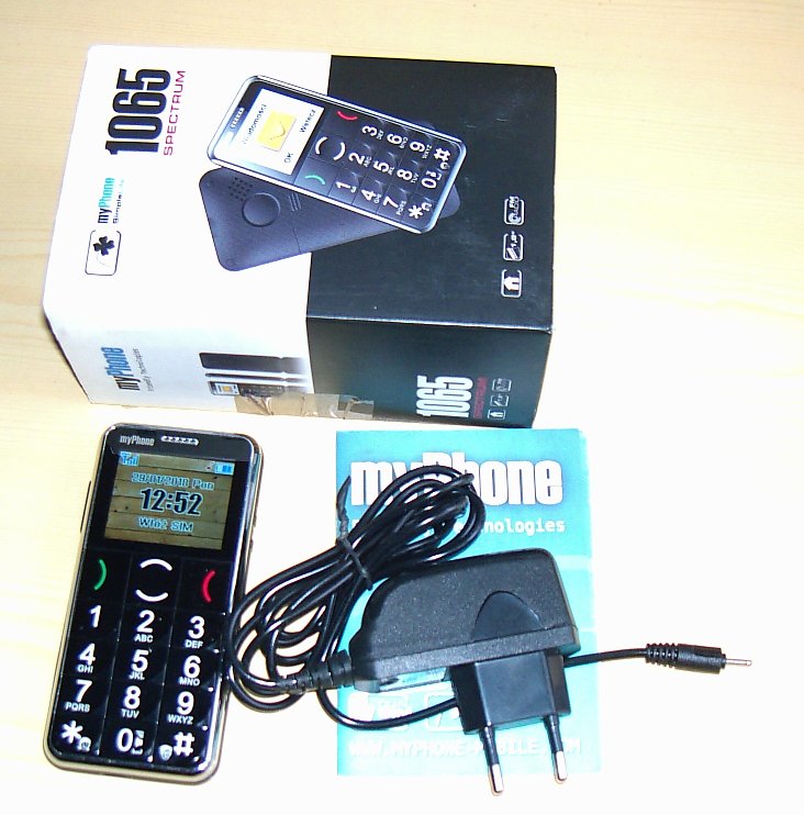 MyPhone 1065 Spectrum telefon dla seniora