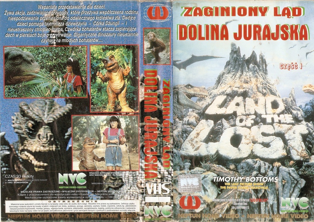 Zaginiony ląd - Dolina Jurajska - VHS