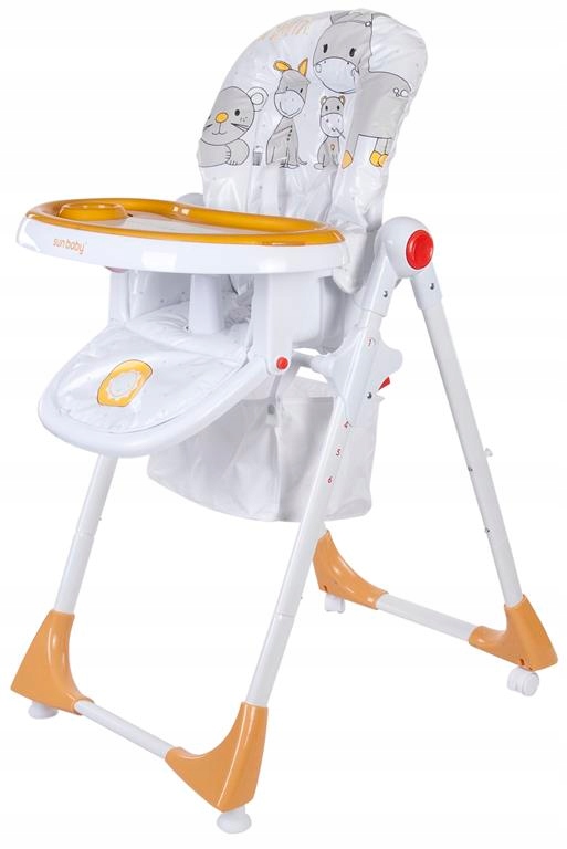 Krzesełko do karmienia COMFORT LUX SUN BABY kolory