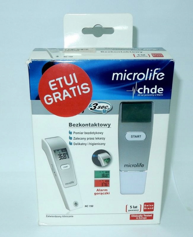 MICROLIFE TERMOMETR BEZDOTYKOWY NC 150