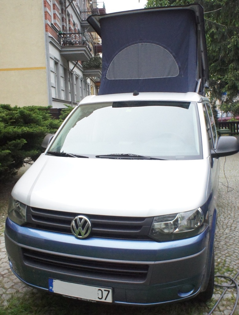 VW T5 Volkswagen California 2,0 TDI SILVER BLUE