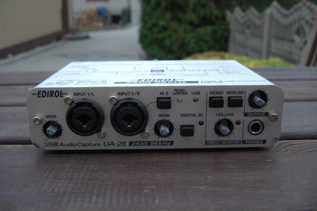 EDIROL UA-25 BY ROLAND INTERFACE AUDIO USB
