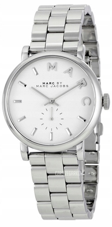 MARC BY MARC JACOBS BAKER MBM 3242 ZEGAREK SREBRN