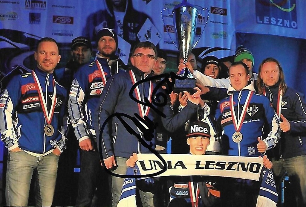 SPEEDWAY ŻUŻEL AUTOGRAF - ROMAN JANKOWSKI