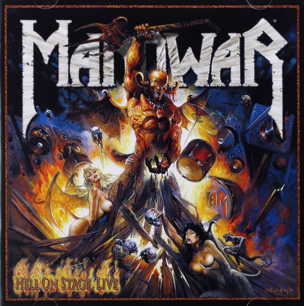 MANOWAR: HELL ON STAGE LIVE (2CD)