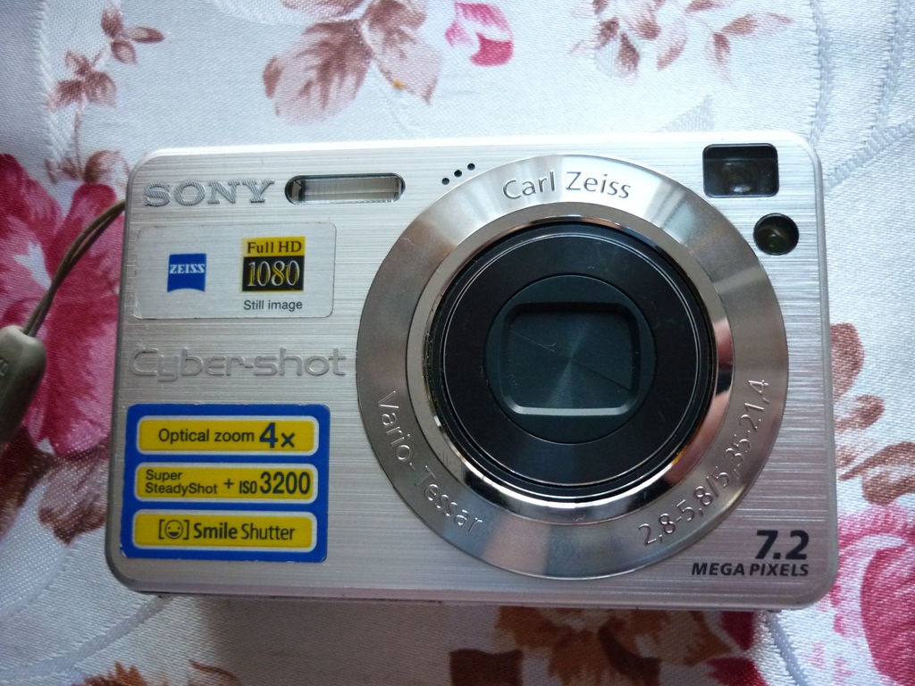 Sony Cybershot DSCW120 w bardzo dobrym stanie 7416520848