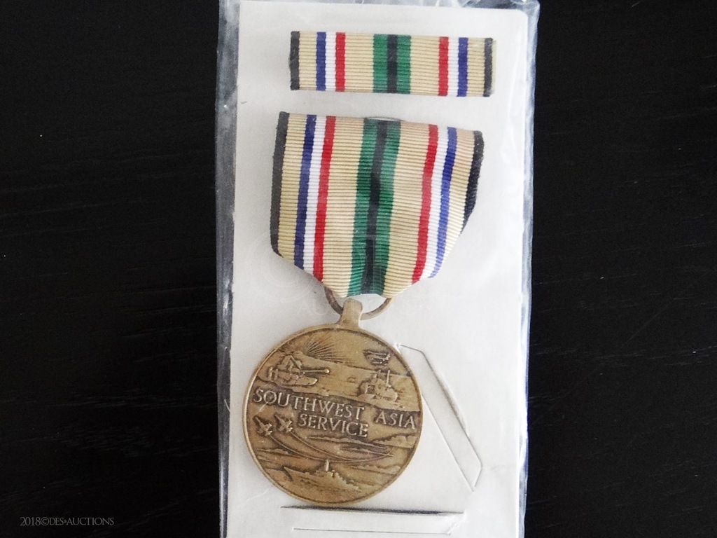 US SOUTHWEST ASIA SERVICE MEDAL + baretka !!