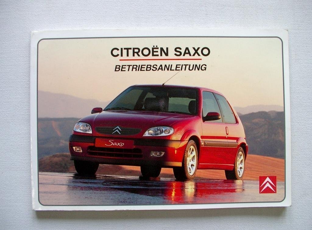 CITROEN SAXO Betriebsanleitung Instrukcja obsługi