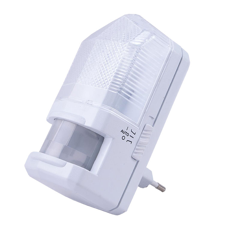 Lampka nocna z czujnikiem zmierzchu i ruchu E14 - 7260233598